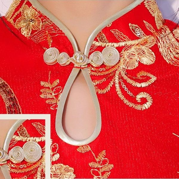 Chinese Traditional Wedding Dress 2 Pieces Floral Red Dress Women Asian Outfit For Wedding 1 Chinese Traditional Wedding Dress |2 Pieces Floral Red Dress | Women Asian Outfit for Wedding