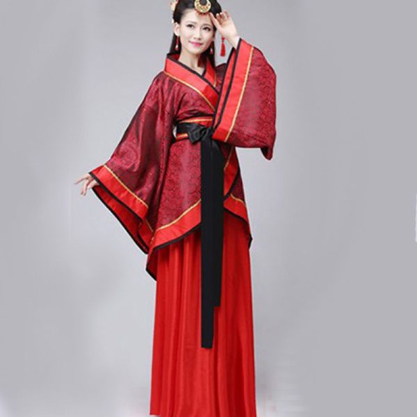 Han Dynasty Clothing Chinese Wedding Gown For Women Chinese Red Hanfu Dress 1 Han Dynasty Clothing | Chinese Wedding Gown for Women | Chinese Red Hanfu Dress