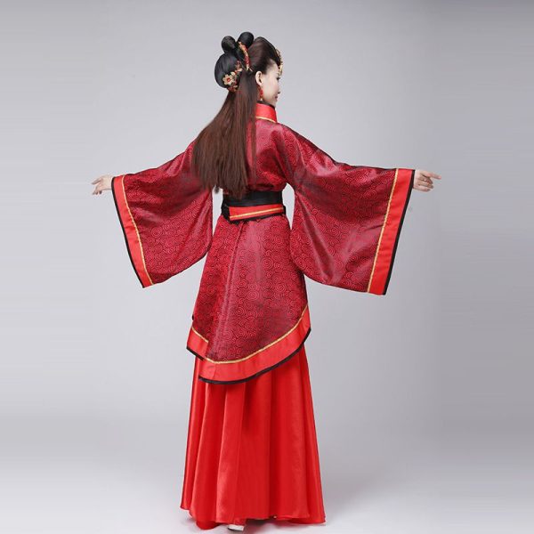 Han Dynasty Clothing Chinese Wedding Gown For Women Chinese Red Hanfu Dress 3 Han Dynasty Clothing | Chinese Wedding Gown for Women | Chinese Red Hanfu Dress