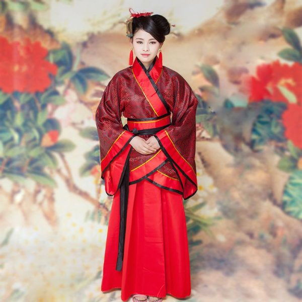 Han Dynasty Clothing Chinese Wedding Gown For Women Chinese Red Hanfu Dress 4 Han Dynasty Clothing | Chinese Wedding Gown for Women | Chinese Red Hanfu Dress