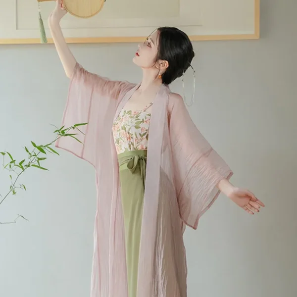 Kf Sdc97c6a336a941a48960ff8525dce7cfv Mulheres Qipao Set Elegant Vintage Hanfu Clothes Improved Chinese Style Dresses Cheongsams Mesh Cardigan Robe Print Mulheres Qipao Set Elegant Vintage Hanfu Clothes Improved Chinese Style Dresses Cheongsams Mesh Cardigan Robe Print Flower Vestidos