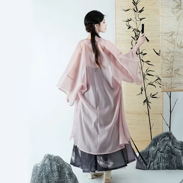 Kf S4684ce4fdb6e4c188b168d200c590bbad Song Dynasty Purple Printed Hanfu Dress 3pcs Sling Skirt Robe Women Summer Chinese Style Princess Cosplay Song Dynasty Purple Printed Hanfu Dress 3pcs Sling Skirt Robe Women Summer Chinese Style Princess Cosplay Costumes Modern Hanfu