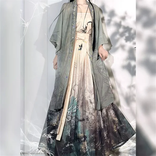 Kf S69032935b35345ccb116a2ba9b619e05z Hanfu Women Chinese Traditional Cosplay Costume Ancient Song Dynasty Hanfu Dress Spring Summer Sets Plus Size Hanfu Women Chinese Traditional Cosplay Costume Ancient Song Dynasty Hanfu Dress Spring Summer Sets Plus Size XL