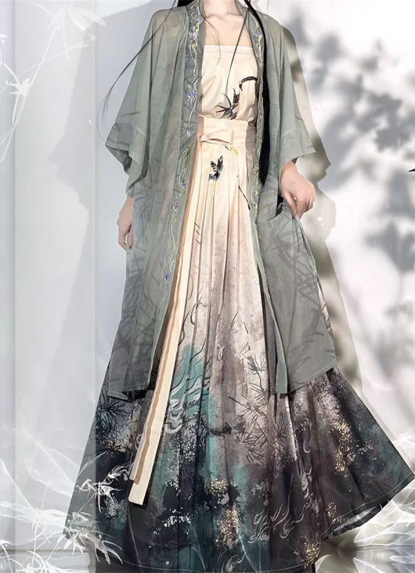 Kf S8c64aee784794b7880ea1b41ea422dd5y Hanfu Women Chinese Traditional Cosplay Costume Ancient Song Dynasty Hanfu Dress Spring Summer Sets Plus Size Hanfu Women Chinese Traditional Cosplay Costume Ancient Song Dynasty Hanfu Dress Spring Summer Sets Plus Size XL