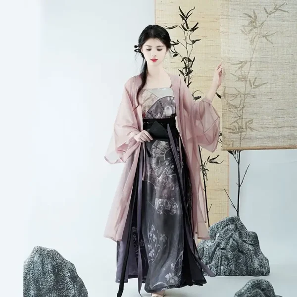 Kf Sb2243e33d3b646e39ce4994335a8bb95q Song Dynasty Purple Printed Hanfu Dress 3pcs Sling Skirt Robe Women Summer Chinese Style Princess Cosplay Song Dynasty Purple Printed Hanfu Dress 3pcs Sling Skirt Robe Women Summer Chinese Style Princess Cosplay Costumes Modern Hanfu