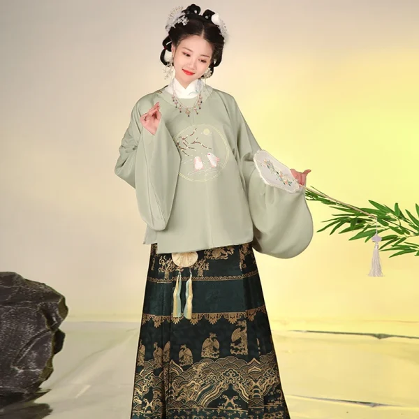 Kf H395afe7c8e9e4a08b6d4210ae356c3ddm Chiese Traditional Hanfu Costume Woman Ming Dynasty Woman Clothes Thick Oriental Tang Suit Folk Dance Clothing Chiese Traditional Hanfu Costume Woman Ming Dynasty Woman Clothes Thick Oriental Tang Suit Folk Dance Clothing Satge Performance