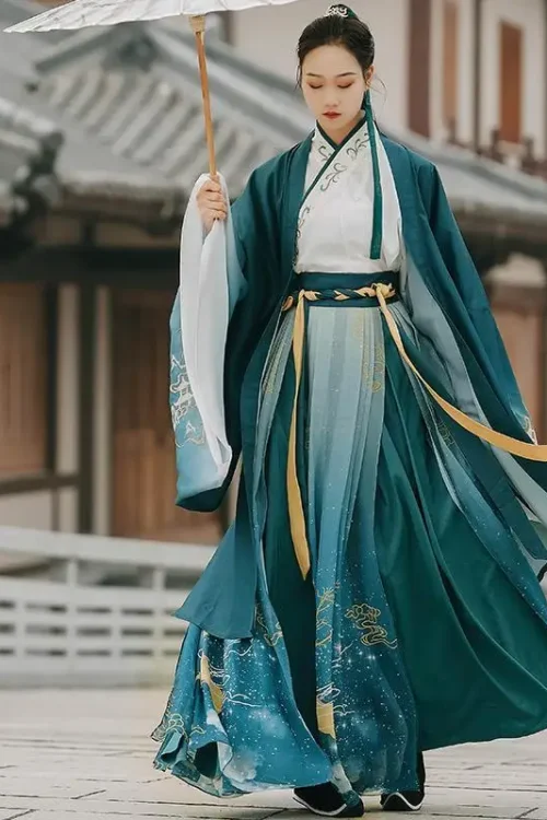 Kf H4124d7a739b44896a3ee02056053e26d4 New Classic Chinese Costume Women Traditional Hanfu Performance Clothes Song Dynasty Embroidery Dress Green Hanfu Plus New Classic Chinese Costume Women Traditional Hanfu Performance Clothes Song Dynasty Embroidery Dress Green Hanfu Plus Size 2XL