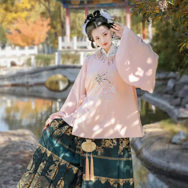 Kf H4618e739839d406f87959d3d40716c97g Chiese Traditional Hanfu Costume Woman Ming Dynasty Woman Clothes Thick Oriental Tang Suit Folk Dance Clothing Chiese Traditional Hanfu Costume Woman Ming Dynasty Woman Clothes Thick Oriental Tang Suit Folk Dance Clothing Satge Performance