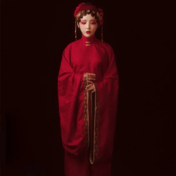 Kf H875a4c8748e44e01bebc5bf3bf4ea702t Wyjn Red Blue Ming Dynasty Wide Sleeve Costume Female Horse Face Dress Delicate Embroidery Hanfu Princess WYJN Red Blue Ming Dynasty Wide Sleeve Costume Female Horse-Face Dress Delicate Embroidery Hanfu Princess Drama Photography