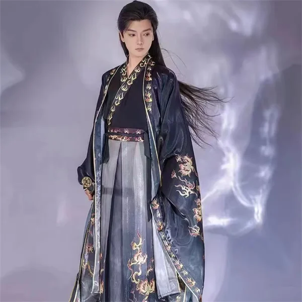 Kf S099db76ac8c8483a89cdfa816785a00bq Chinese Hanfu Costume Men Women Halloween Carnival Cosplay Costume Party Outfit Ancient Printed Hanfu 3pcs Set Chinese Hanfu Costume Men&Women Halloween Carnival Cosplay Costume Party Outfit Ancient Printed Hanfu 3pcs Set Plus Size 2XL