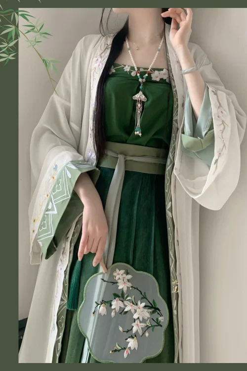 Kf S14cfb3c871a743a7b50903238260c67b0 Yingchunjian Original Hanfu Women Song Pleated Skirt Strap Embroidery National Style Spring And Summer Daily Chinese Original Hanfu Women Song Pleated Skirt Strap Embroidery, National Style, Spring and Summer Daily Chinese hanfu