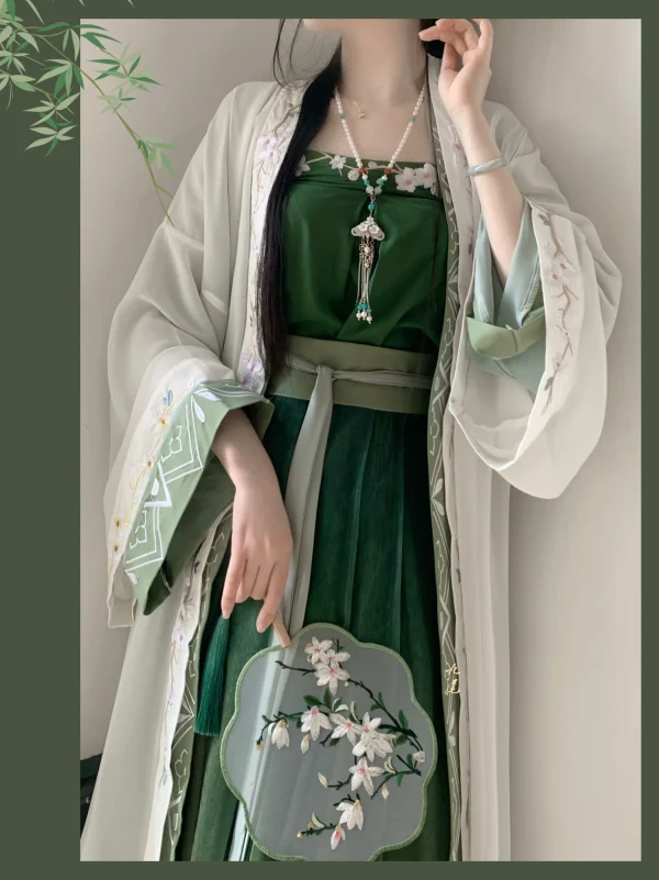 Kf S14cfb3c871a743a7b50903238260c67b0 Yingchunjian Original Hanfu Women Song Pleated Skirt Strap Embroidery National Style Spring And Summer Daily Chinese Original Hanfu Women Song Pleated Skirt Strap Embroidery, National Style, Spring and Summer Daily Chinese hanfu