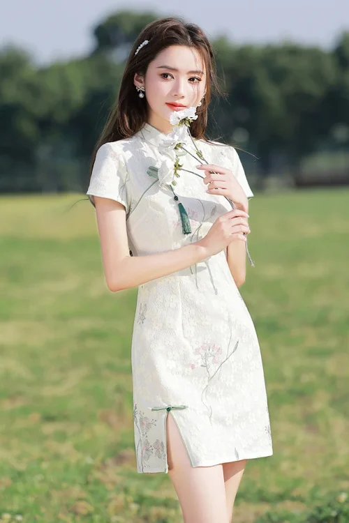 Kf S156026b39eb141458b7129c987789734i Summer New Retro Cheongsam Girl Daily Improvement Modern Qipao Chinese Traditional Clothes For Women Cosplay Costume Summer New Retro Cheongsam Girl Daily Improvement Modern Qipao Chinese Traditional Clothes for Women Cosplay Costume