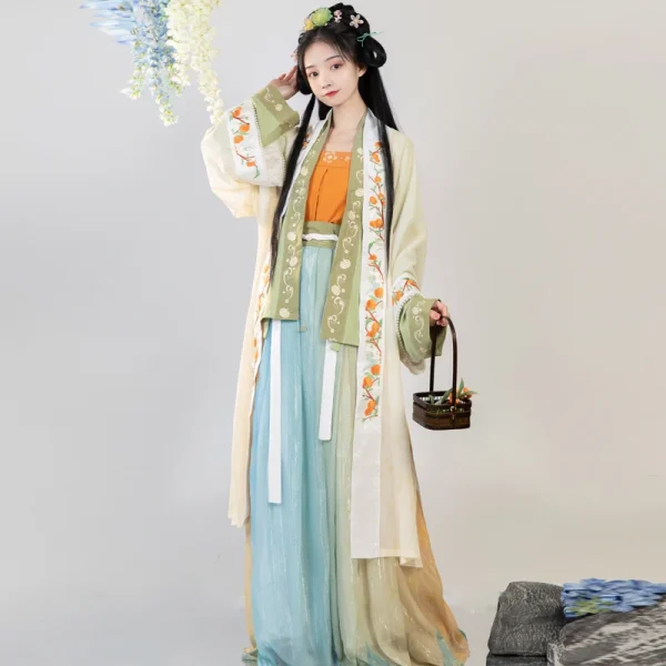 Kf S162b84cd1f174f599bcf7f41c91b1c93z Hanfu Women S Chinese Traditional Style Female China Dresses Cosplay Clothes Han Fu Song Dynasty Clothing Hanfu Women's Chinese Traditional Style Female China Dresses Cosplay Clothes Han Fu Song Dynasty Clothing Folk Dance Woman