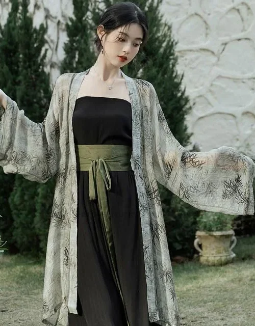 Kf S1b46a583412d41e586e077ab004850689 New Chinese Retro Style Ancient Song Dynasty Hanfu Three Pieces Set Spring Summer Women Daily Elegant New Chinese Retro Style Ancient Song Dynasty Hanfu Three Pieces Set Spring Summer Women Daily Elegant Casual Hanfu Set