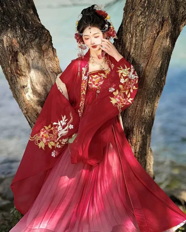 Kf S1dbf649434364a70b08c1a618ddfd01df Chinese Hanfu Dress Women Carnival Cosplay Costume Party Outfit Ancient Traditional Wedding Vintage Tang Dynasty Red Chinese Hanfu Dress Women Carnival Cosplay Costume Party Outfit Ancient Traditional Wedding Vintage Tang Dynasty Red Hanfu Dress