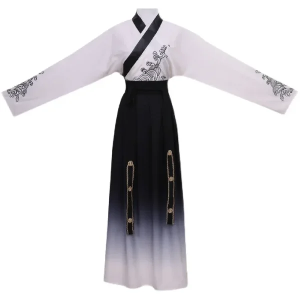 Kf S23317cda40e2470e80a4c65f4c061680l Original Hanfu Men S Clothing Chinese Traditional Embroidery Hanfu Dress Gradient Blue Hanfu Adult Cosplay Costume Original Hanfu Men's Clothing Chinese Traditional Embroidery Hanfu Dress Gradient Blue Hanfu Adult Cosplay Costume Plus Size 5XL