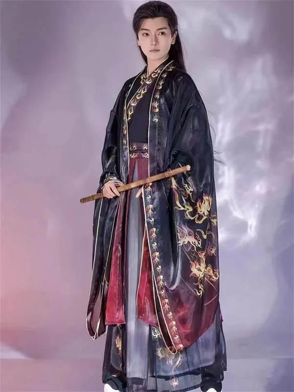 Kf S24ef42f18a4a4ab6baae864a5c372155o Chinese Hanfu Costume Men Women Halloween Carnival Cosplay Costume Party Outfit Ancient Printed Hanfu 3pcs Set Chinese Hanfu Costume Men&Women Halloween Carnival Cosplay Costume Party Outfit Ancient Printed Hanfu 3pcs Set Plus Size 2XL