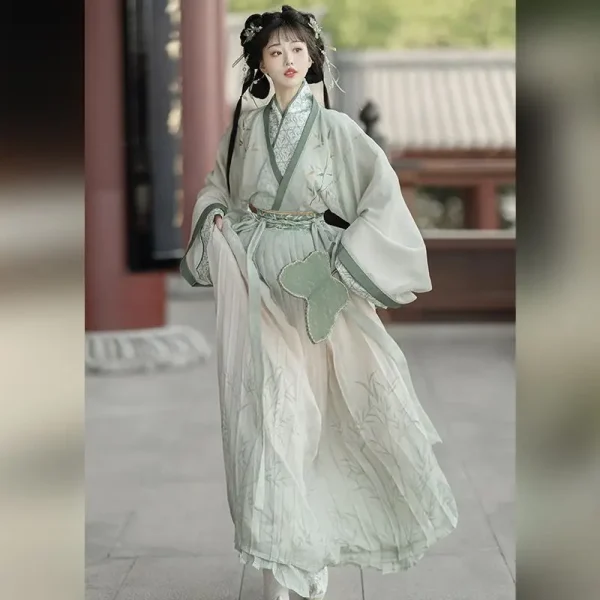 Kf S27156097dc3e465e82f2c1a0b4c8d5bfl Chinese Hanfu Dress Women Cosplay Costume Ancient Traditional Vintage Crossover Collar Song Dynasty Summer Green Hanfu Chinese Hanfu Dress Women Cosplay Costume Ancient Traditional Vintage Crossover Collar Song Dynasty Summer Green Hanfu Suits