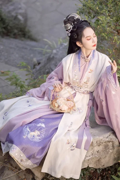 Kf S2f7902bc507d4757aa7706f6669d34dc3 Zhonglingji Original Ming Dynasty Butterfly Embroidered Hanfu Dress For Women Traditional Chinese Fairy Stage Folk Dance Original Ming Dynasty Butterfly Embroidered Hanfu Dress For Women Traditional Chinese Fairy Stage Folk Dance Dresses