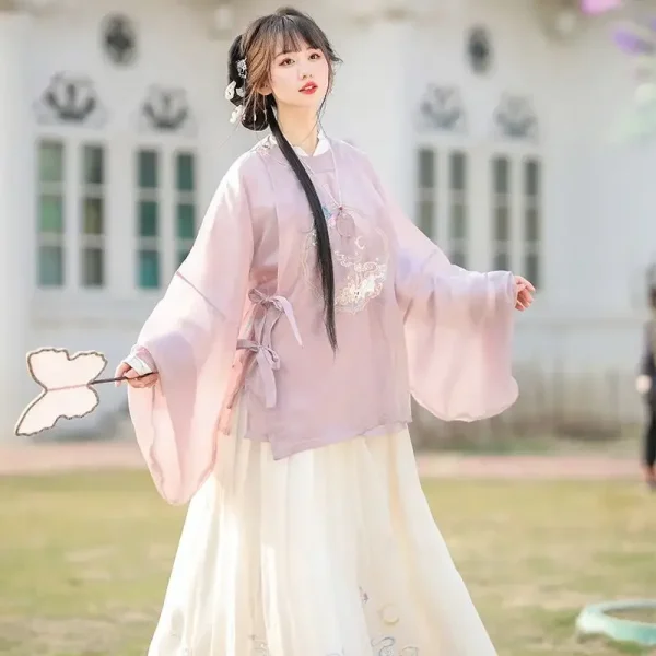 Kf S2fbb707e2d6a4b2e9f15346e635788474 Summer Original Ming Dynasty Rabbit Embroidered Hanfu Suit Purple Top Skirt Women S Clothing Sweet Fairy Summer Original Ming Dynasty Rabbit Embroidered Hanfu Suit Purple Top Skirt Women's Clothing Sweet Fairy Party Dresses