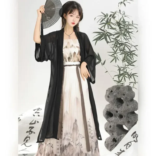 Kf S303c02dd916d4b459ddbb6e10ff9c33f6 Chinese Song Dynasty Embroidery Hanfu Coat Three Piece Set Daily Women Chinese Improved Hanfu Chinese Cosplay Chinese Song Dynasty Embroidery Hanfu Coat Three Piece Set Daily Women Chinese Improved Hanfu Chinese Cosplay Hanfu Costume