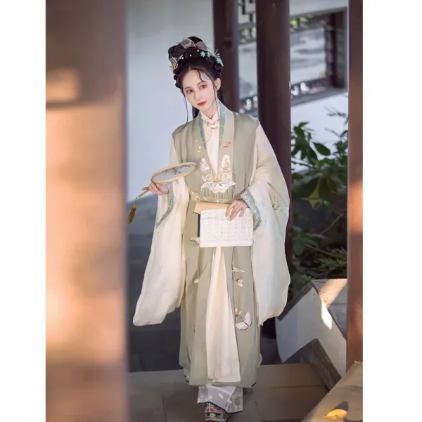 Kf S30d02a267e5c48d696d442775846756cm Zhonglingji Original Ming Dynasty Butterfly Embroidered Hanfu Dress For Women Traditional Chinese Fairy Stage Folk Dance Original Ming Dynasty Butterfly Embroidered Hanfu Dress For Women Traditional Chinese Fairy Stage Folk Dance Dresses