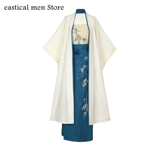 Kf S3178cbd345924af0b14a0a852a0fe049j New Chinese Style Hanfu Suit Women Kimono Robe Song Dynasty Costumes Sexy Embroidery Bamboo Clothes Costume New Chinese Style Hanfu Suit Women Kimono Robe Song Dynasty Costumes Sexy Embroidery Bamboo Clothes Costume Elegant Cheongsam