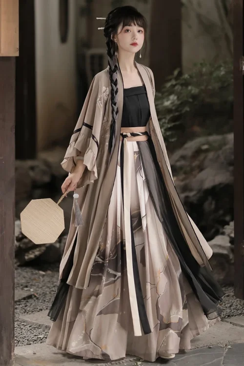 Kf S35cac0967a914e4c80ef8fc253f3fe8a5 Original Song Dynasty Hanfu Women S Improved Guzi Daily Ancient Style Waist Length Ru Skirt Complete Original Song Dynasty Hanfu Women's Improved Guzi Daily Ancient Style Waist length Ru Skirt Complete Set of Ancient Costume