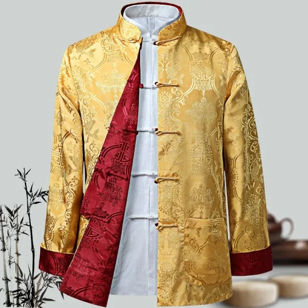 Kf S367dccbee8104f54a392a6adfacead0d6 Men Chinese Dragon Shirt Kung Fu Coats China New Year Tang Suit Traditional Chinese Clothing For Men Chinese Dragon Shirt Kung Fu Coats China New Year Tang Suit Traditional Chinese Clothing For Men Jackets Hanfu Men Clothing