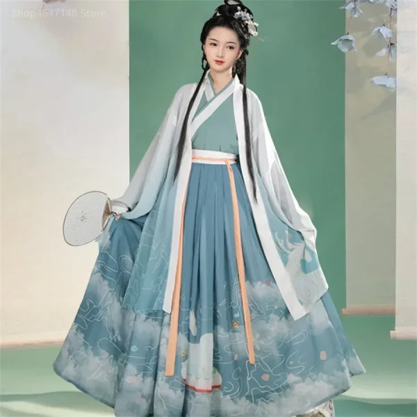 Kf S3838e1a45f31446fafc8fb1712957ea4v Tradicional chinês Hanfu Vestido Feminino Song Dynasty Ancient Costumes Elegant Oriental Chinese Clothes Cosplay Hanfu Women Chinês Tradicional Hanfu Vestido Feminino Song Dynasty Ancient Costumes Elegant Oriental Chinese Clothes Cosplay Hanfu Women Moderno