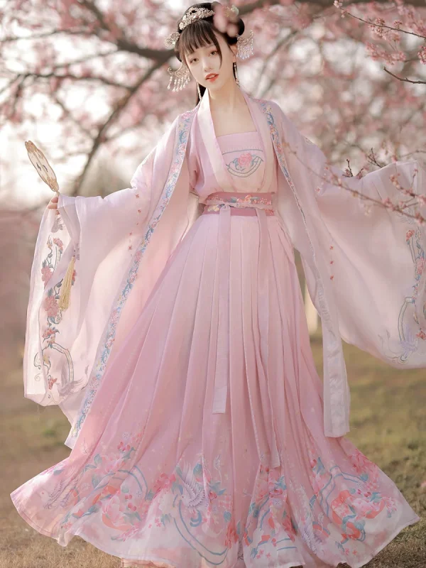 Kf S386fca0cdcb6486a8f7d73a7af2d07d0w Genuine Song Made Hanfu With Bird Songs And Fragrant Flowers Elegant Chinese Style Xiapei Ancient Costume Genuine Song made Hanfu with bird songs and fragrant flowers elegant Chinese style, Xiapei, ancient costume