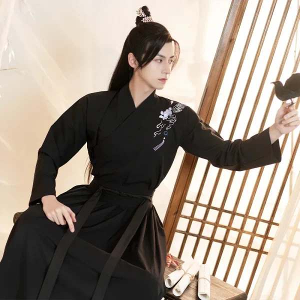 Kf S38d01d7fe2b945dc9202f0466ed2de2fe Hanfu Robes Men Traditional Chinese Style Swordsman Stage Cosplay Clothing Man Japanese Samurai Couple Ancient Folk Hanfu Robes Men Traditional Chinese Style Swordsman Stage Cosplay Clothing Man Japanese Samurai Couple Ancient Folk Tang Suit