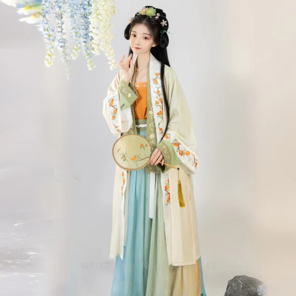 Kf S3a6c9f67f3614db2a886e5d73dfd8afdt Hanfu Women S Chinese Traditional Style Female China Dresses Cosplay Clothes Han Fu Song Dynasty Clothing Hanfu Women's Chinese Traditional Style Female China Dresses Cosplay Clothes Han Fu Song Dynasty Clothing Folk Dance Woman