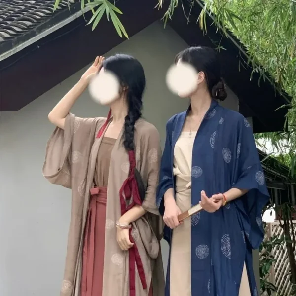 Kf S3d0782c35934490b8c8618e61c442411k Original Song Hanfu Women S Summer Half Sleeved Improved Chinese Style Hanfu Dress Simple And Versatile Original Song Hanfu Women's Summer Half-Sleeved Improved Chinese Style Hanfu Dress Simple And Versatile Hanfu