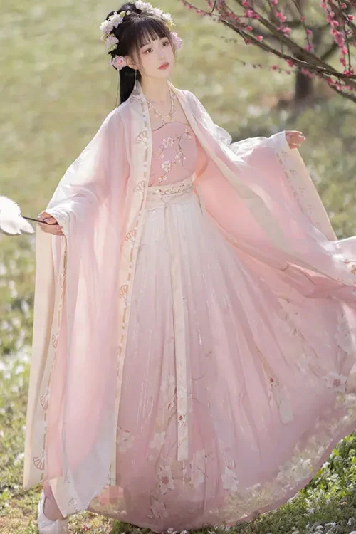 Kf S3e3294b136944861ab2a812c5b8181f6j Hanfu Dress Chinese Ancient Song Dynasty Gradual Color Embroidery Big Sleeve Shirt Traditional Retro Elegant Fairy Hanfu dress Chinese ancient Song Dynasty gradual color embroidery big sleeve shirt Traditional retro elegant fairy dance Hanfu