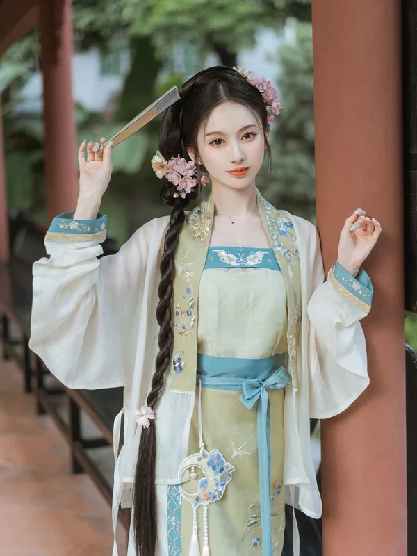 Kf S3f5bd4988f994d84833fc4a3252cb27dp Airplane Sleeves Song Wipe Skirt Pendant Pendant Hanfu Women S Embroidery Spring And Summer Chinese Hanfu Airplane Sleeves Song Wipe Skirt Pendant Pendant Hanfu Women'S Embroidery Spring And Summer Chinese Hanfu Performance Costumes