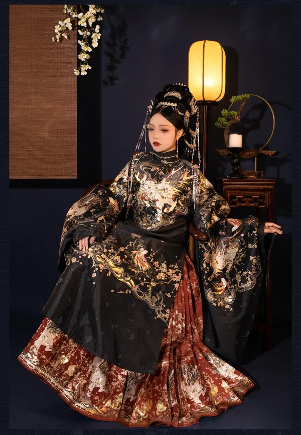 Kf S42e356b6708f4bcab843c093882ce1be8 Bai Zhou Ji Ming Dynasty Han Fu Woven Gold Long Jacket Hanfu Robe Chinese Traditional Costumes Ming Dynasty Han fu Woven Gold Long Jacket hanfu Robe Chinese Traditional Costumes Ancient Princess