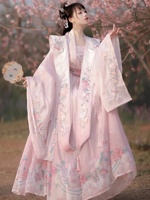 Kf S68035c6a27ba4ad088c4ddc238ea1d09s Genuine Song Made Hanfu With Bird Songs And Fragrant Flowers Elegant Chinese Style Xiapei Ancient Costume Genuine Song made Hanfu with bird songs and fragrant flowers elegant Chinese style, Xiapei, ancient costume