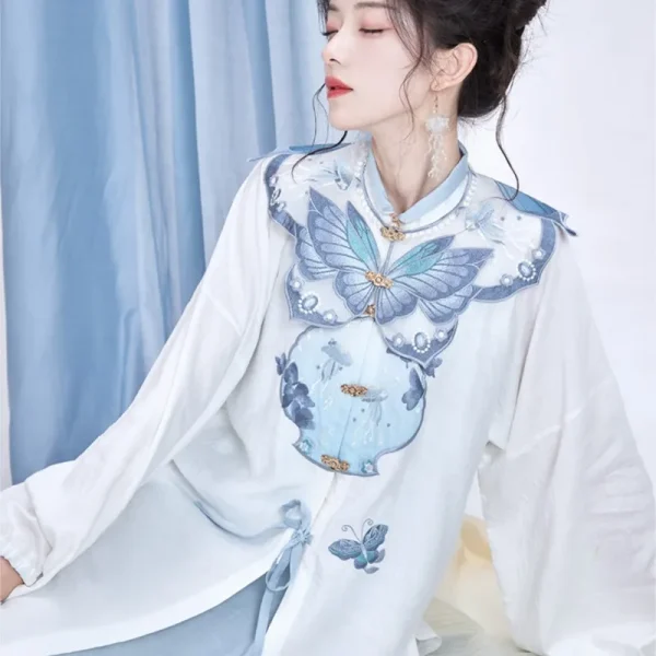 Kf S68fc7ee26efc449fb9fc12e59823701bx Ming Dynasty Caftan Sundress Cloud Shoulder Original Improved Hanfu Dress Women S Summer Autumn Hanfu Dress Ming Dynasty Caftan Sundress Cloud Shoulder Original Improved Hanfu Dress Women's Summer Autumn Hanfu Dress Costume