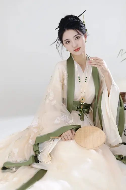 Kf S69fd97721d8d4bdaafe63c92202ca5f3t Original Improved Hanfu Female Adult Collar Super Xianqi Ancient Style Wide Sleeve Flow Fairy Skirt Set Original improved Hanfu female adult collar super Xianqi ancient style wide sleeve flow fairy skirt set 2024 new spring summer