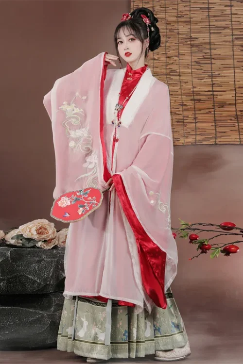 Kf S6ac39f9e7db6431689c06f8076047a479 Embroidered Print Flower Oriental Clothing Chinese Traditional Hanfu Ming Dynasty Style Horse Face Skirt Fairy Cosplay Embroidered Print Flower Oriental Clothing Chinese Traditional Hanfu Ming Dynasty Style Horse Face Skirt Fairy Cosplay Costumes