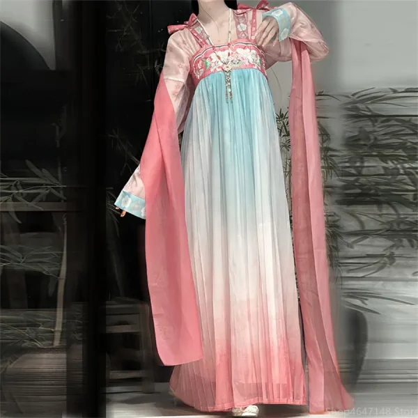 Kf S6f2ca58659cc4a37b357dc97ce3b218cj Vestido de Hanfu Chinês Antigo Mulheres Cosplay Traje de Festa Vintage Traje de Hanfu Vestido de Dinastia Song Ternos Vestido de Hanfu Chinês Antigo Mulheres Cosplay Traje de Festa Vintage Traje de Hanfu Vestido de Dinastia Song