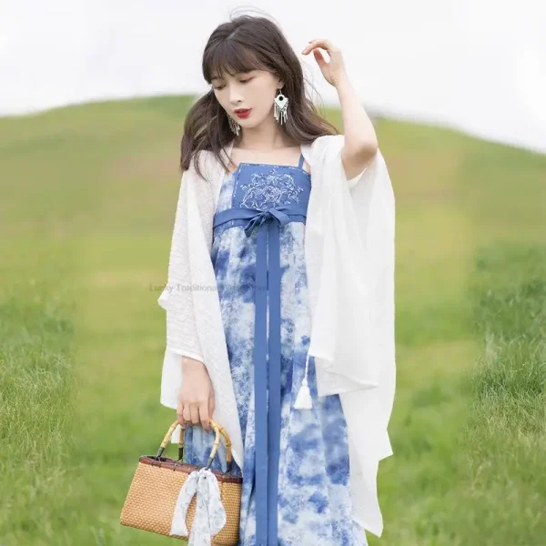 Kf S6f6c3226f23543e5b0f4b1e1d169f6366 New Chinese Style Hanfu Dress Set Girl Casual Stage Performance Daily Improved Women Elegant Hanfu Dress New Chinese Style Hanfu Dress Set Girl Casual Stage Performance Daily Improved Women Elegant Hanfu Dress Set Modern Hanfu