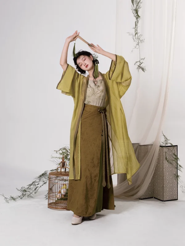 Kf S701670304e1042359e6dd73f442bba915 Song Made Improved Tunic Printed Slip Skirt New Chinese Style Summer Commuter Hanfu Costume Song Made Improved Tunic Printed Slip Skirt New Chinese Style Summer Commuter Hanfu Costume