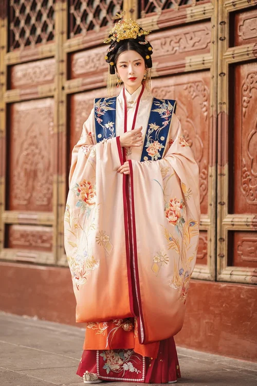 Kf S7063eda73dc04cf39886d8214ea7a634v Original Ming Dynasty Embroidered Cloak Wedding Dress Chinese Style Hanfu Costume Women Clothes Original Ming Dynasty Embroidered Cloak Wedding Dress Chinese Style Hanfu Costume Women Clothes