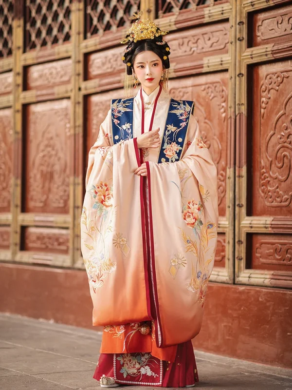 Kf S7063eda73dc04cf39886d8214ea7a634v Original Ming Dynasty Embroidered Cloak Wedding Dress Chinese Style Hanfu Costume Women Clothes Original Ming Dynasty Embroidered Cloak Wedding Dress Chinese Style Hanfu Costume Women Clothes