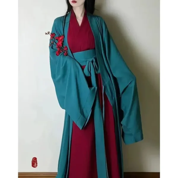 Kf S746bf95ab3df4f3bbd49144e94e1eaaex Chinese Hanfu Dress Women Cosplay Costume 2023 Ancient Traditional Hanfu Dress Song Dynasty Hanfu Green Red Chinese Hanfu Dress Women Cosplay Costume Ancient Traditional Hanfu Dress Song Dynasty Hanfu Green Red Dress Robe