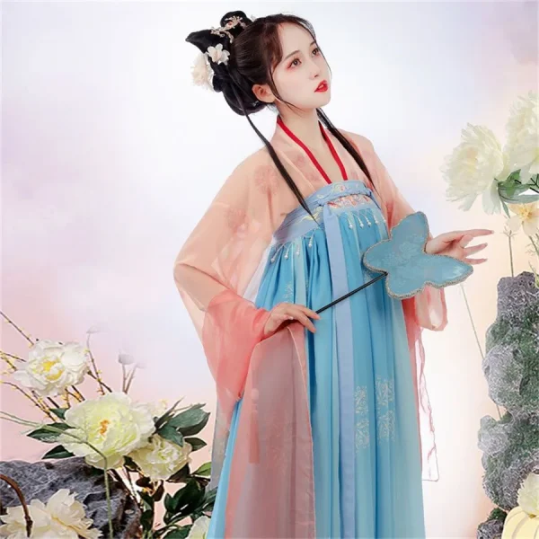 Kf S77a941cfb95c4e7eb3ad0159a5ab1597i Women Chinese Traditional National Hanfu Folk Fairy Dance Costume Clothing Lady Oriental Song Dynasty Daily Cosplay Women Chinese Traditional National Hanfu Folk Fairy Dance Costume Clothing Lady Oriental Song Dynasty Daily Cosplay Clothing