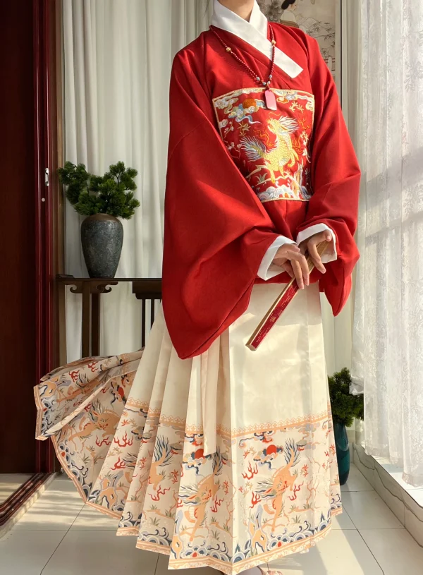 Kf S872f7fece1194dc98fb7d1c0c1fe00a9n Winter Hanfu Women S Round Neck Robe Skirt Pipa Sleeve Ming Dynasty Ma Mian Skirt 2023 Hanfu Women's Round Neck Robe Skirt Pipa Sleeve Ming Dynasty Ma Mian Skirt Chinese Lunar Year of the Rabbit